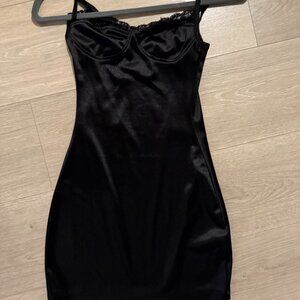 Motel Mini Satin / Lace Dress